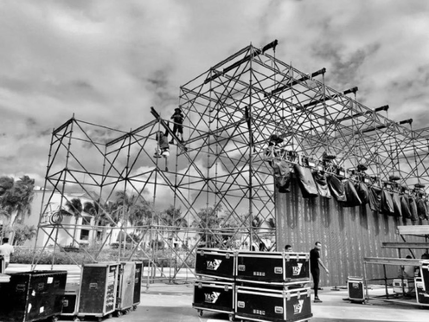 Estructura de tarima